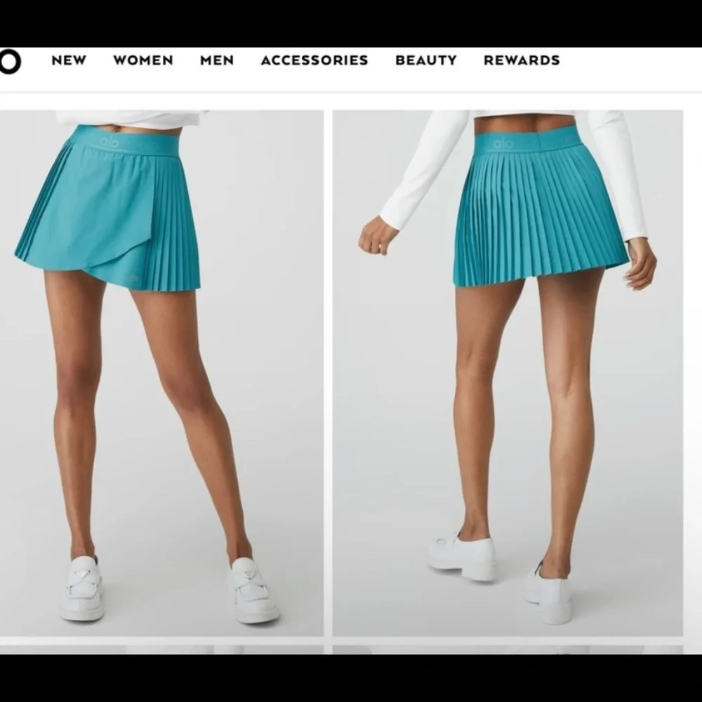ALO Yoga Blue Skirt
